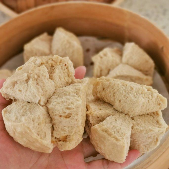 妥妥的红糖开花馒头