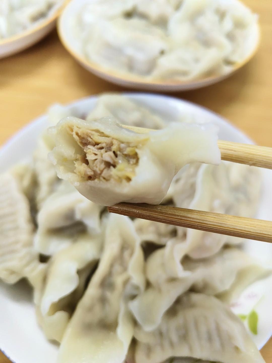 白菜香菇猪肉饺子