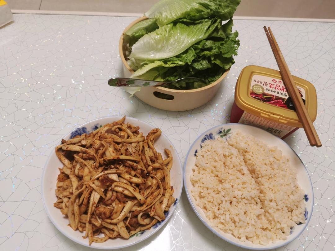 会上瘾的手撕杏鲍菇
