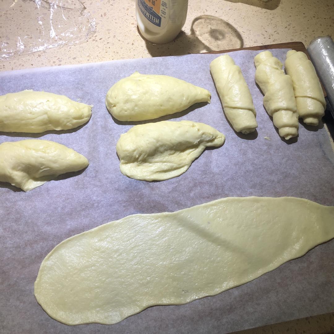 纯奶手撕吐司的做法 步骤1