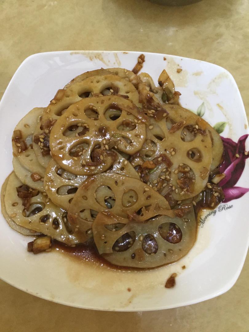 最简单味道惊艳的糖醋藕片