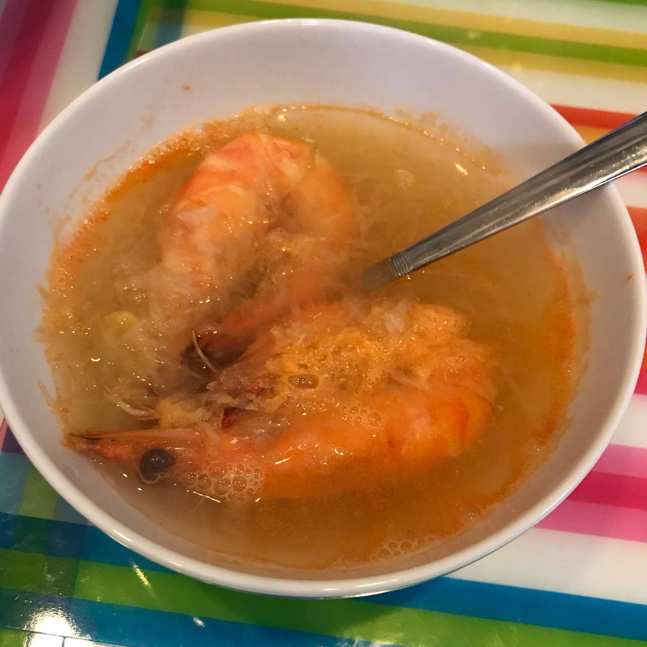 萝卜丝鲜虾汤
