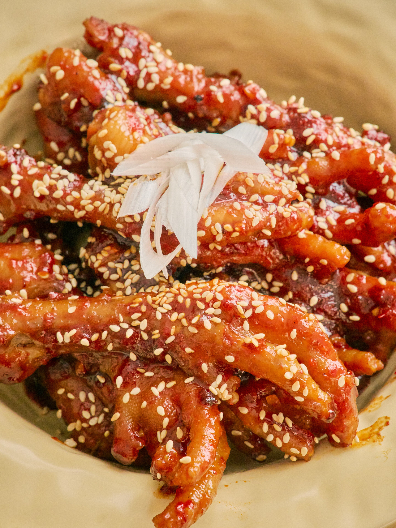 太好吃！在家就能吃上韩式辣鸡爪，软糯甜辣！