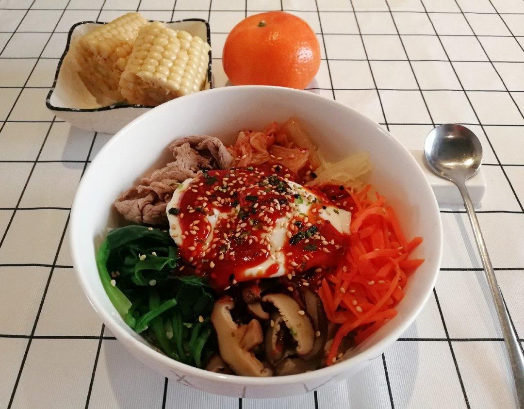 不用石锅的韩式拌饭