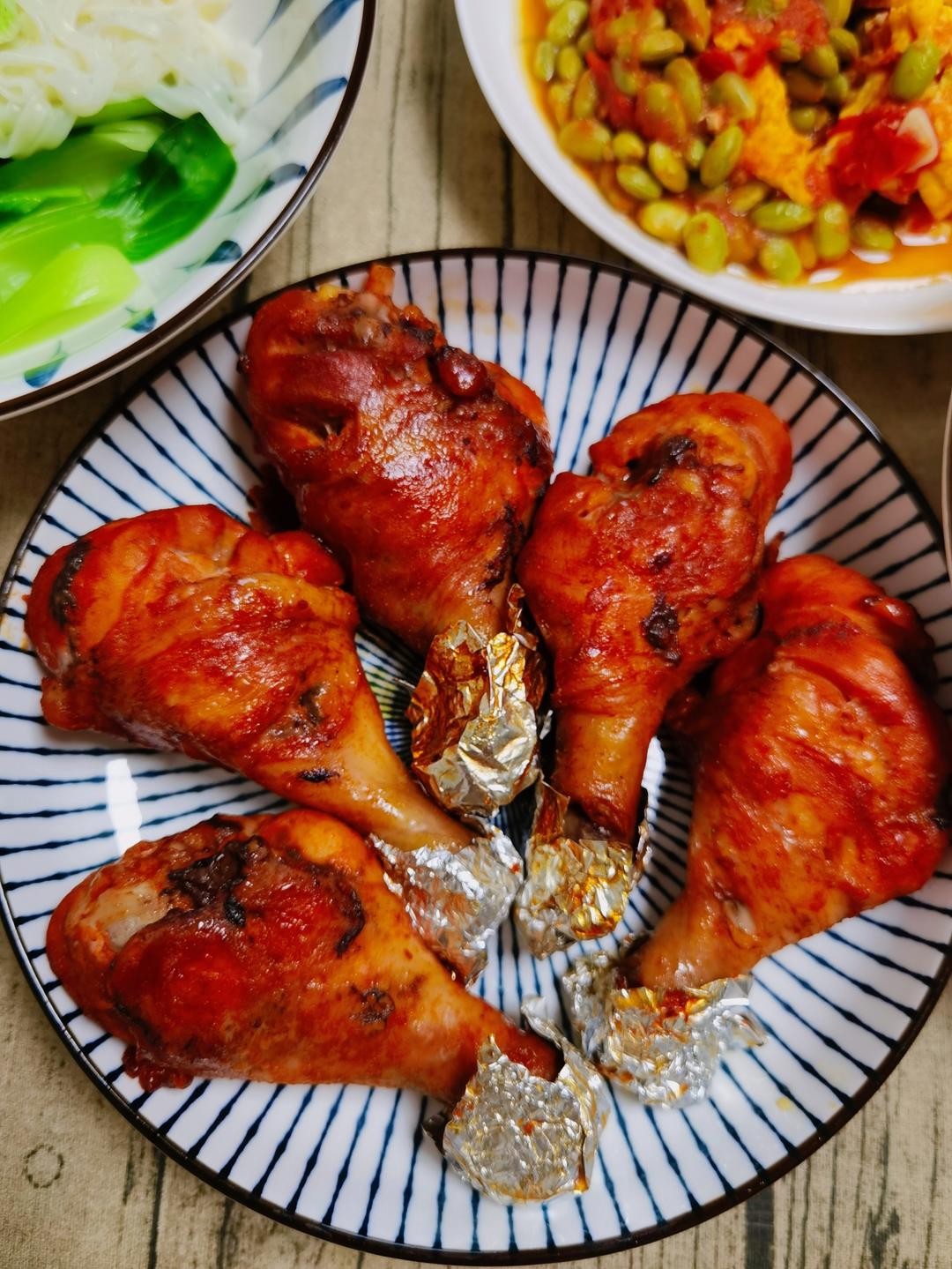 奥尔良烤鸡腿（比买的更香）