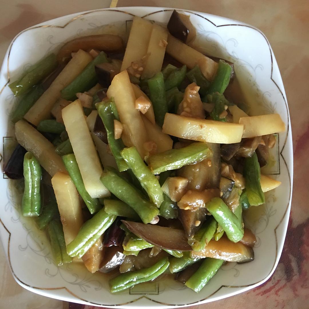 茄子豆角