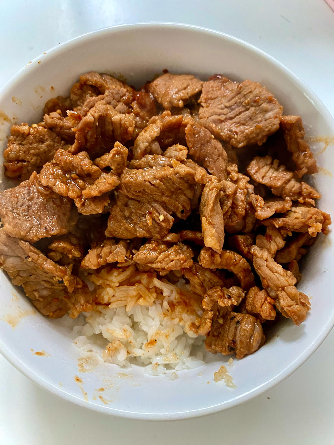 韩式辣炒猪肉（拌饭）