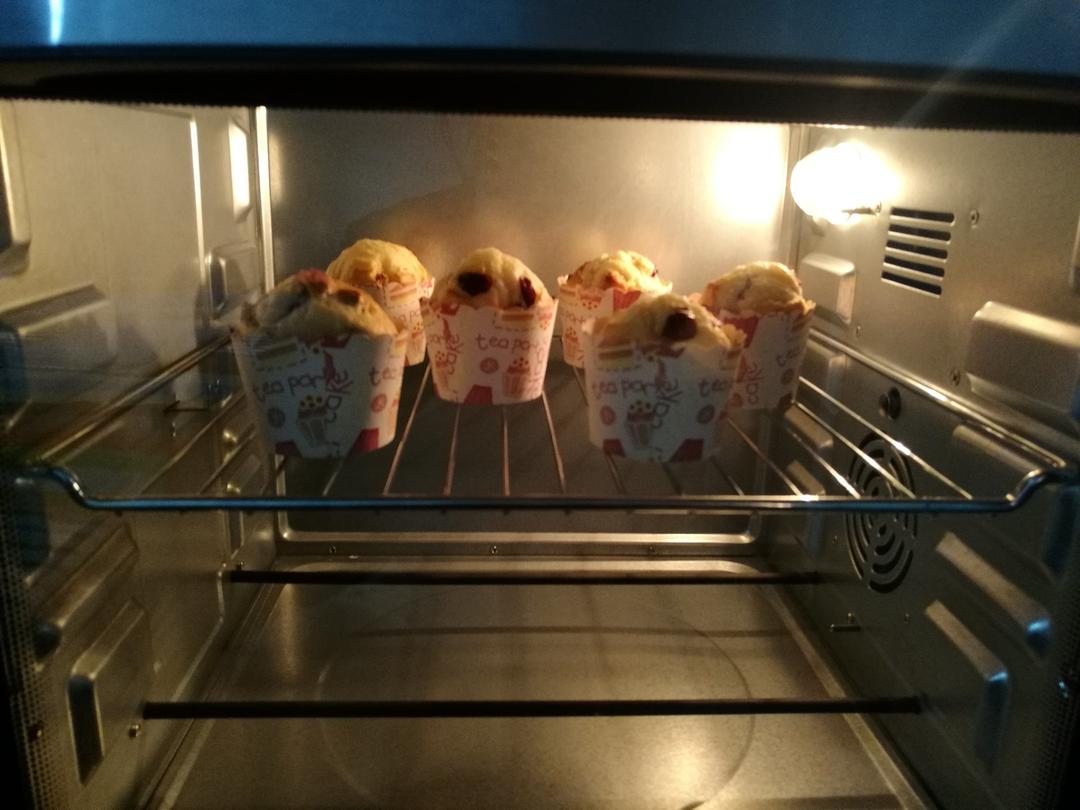 蔓越莓麦芬蛋糕