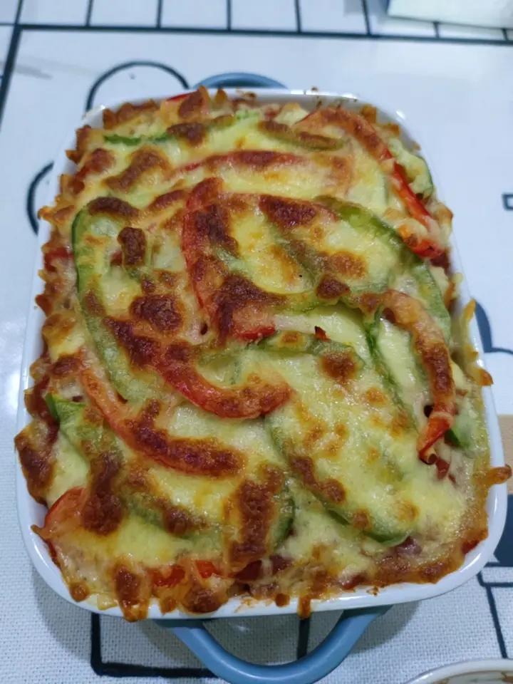 番茄鸡肉浓情焗饭【两人份】