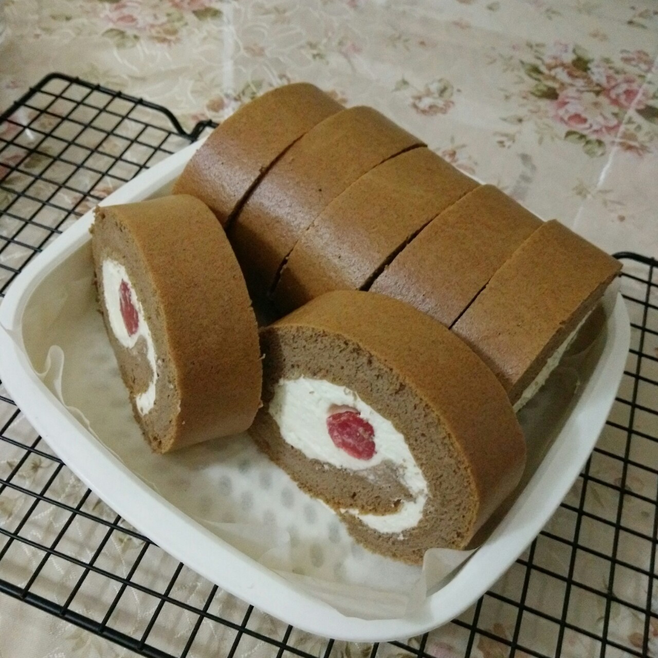 原味蛋糕卷
