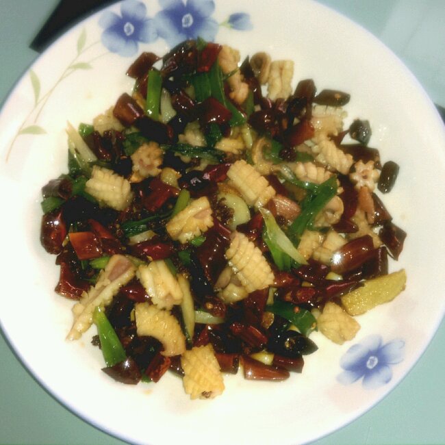 爆炒鱿鱼