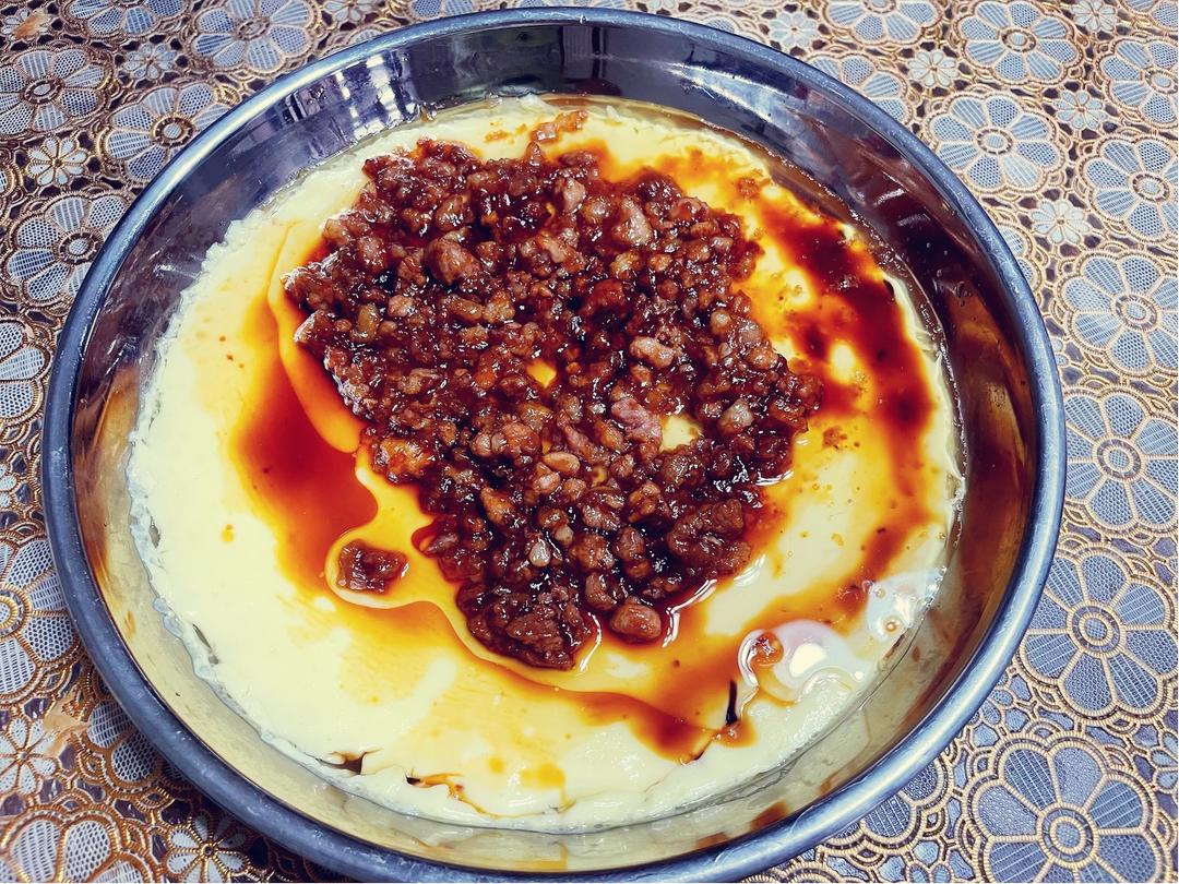 肉末蒸鸡蛋的做法
