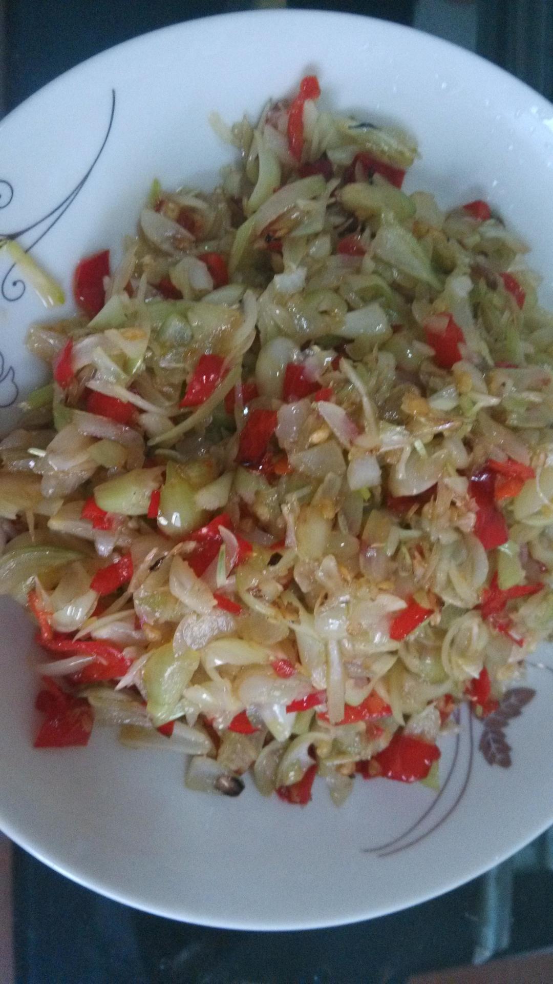 艽头菜的做法