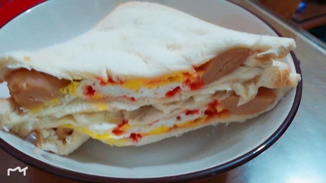 微波炉三明治