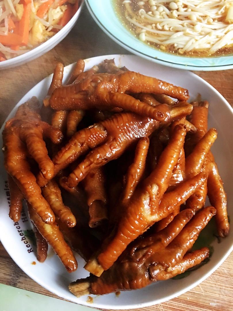 秘制红烧鸡爪