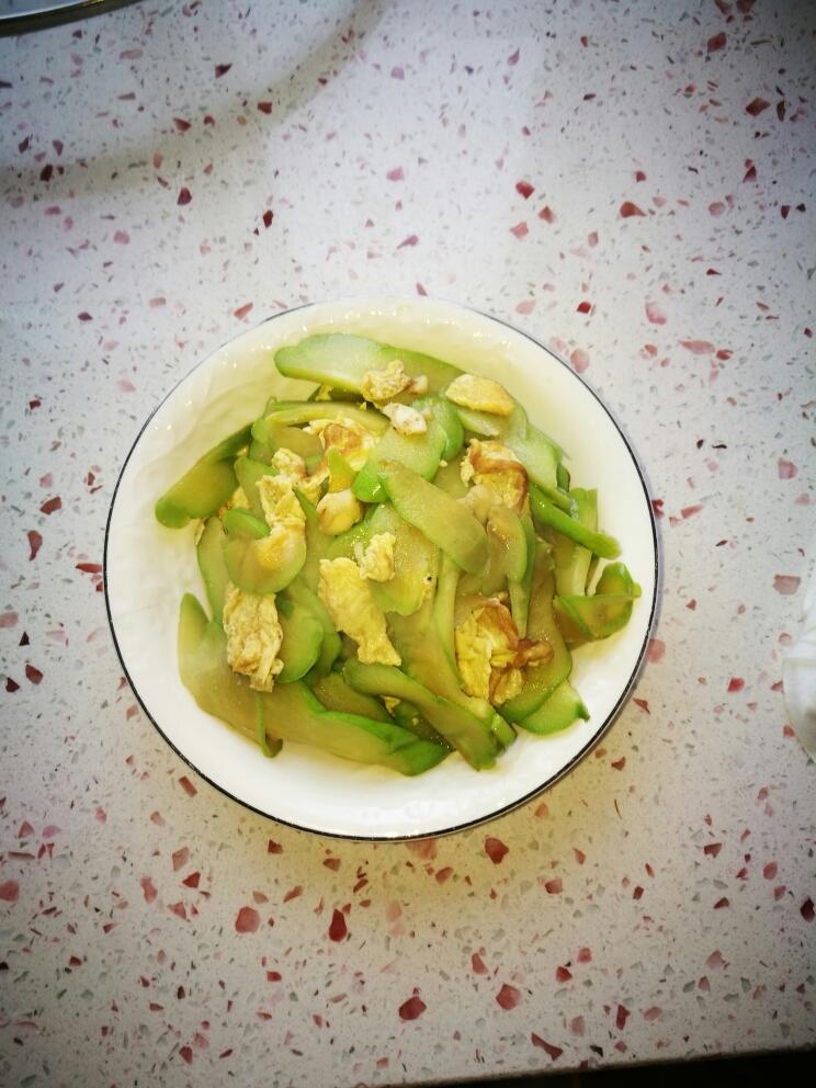 蛋炒佛手瓜的做法