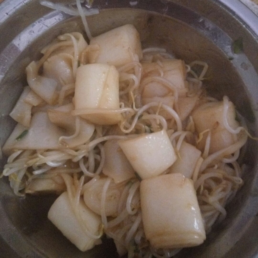 混酱炒猪肠粉