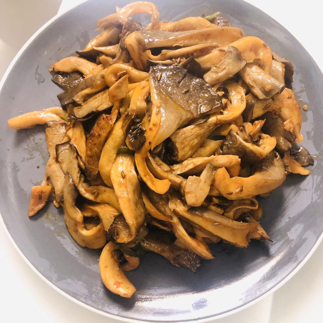 超级懒人版孜然鲜蘑