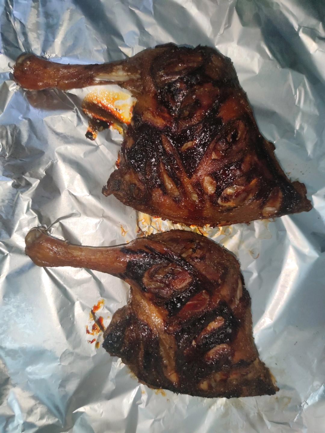 巨满足蜜汁烤鸭腿（鸡腿也可）
