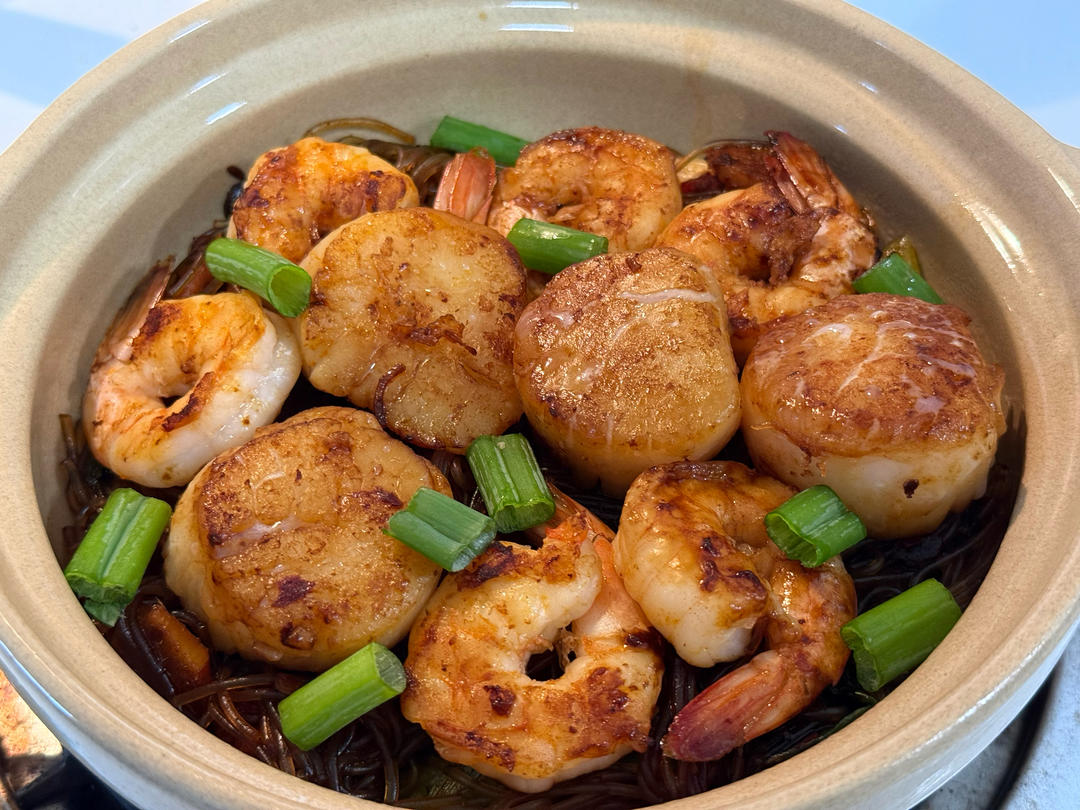 海皇粉丝煲(鲜虾粉丝煲)