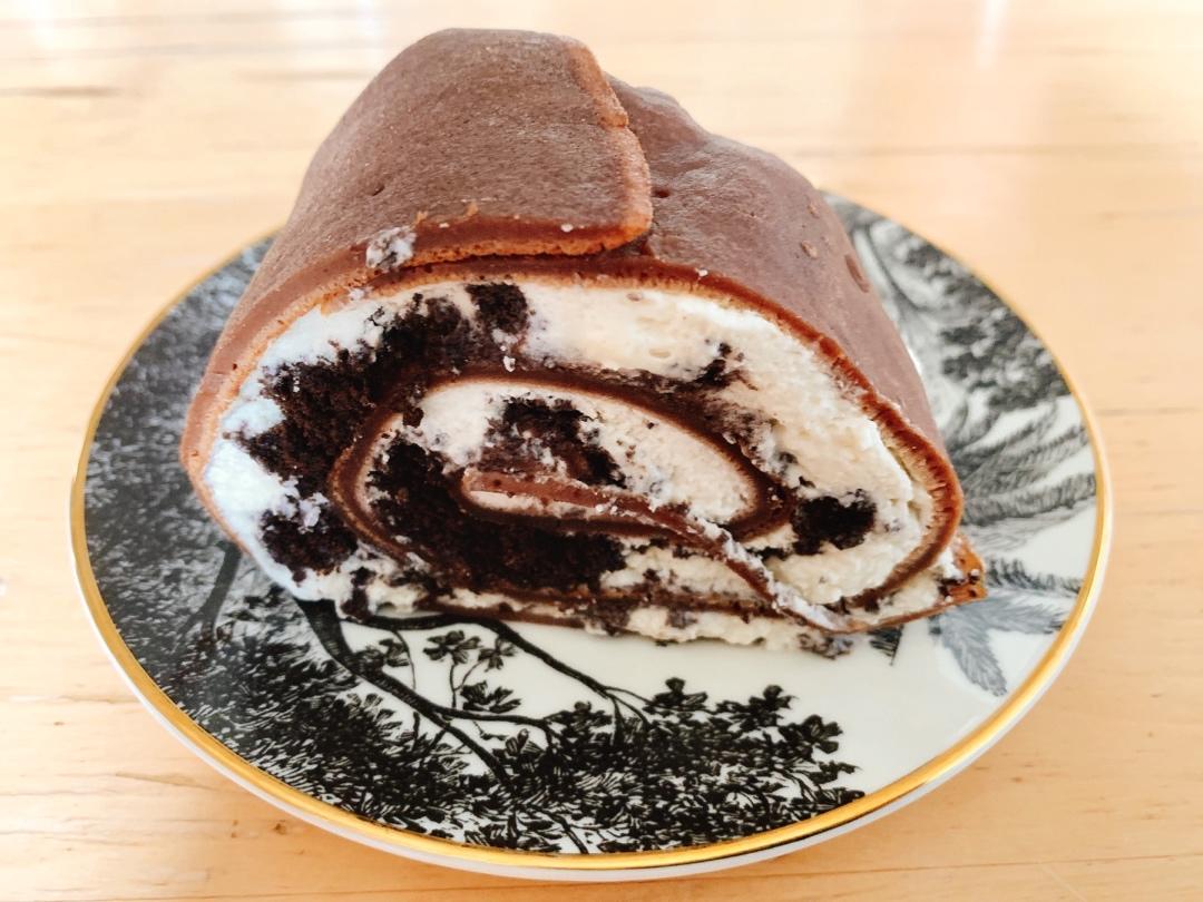 平底锅就能做的奥利奥可可毛巾卷