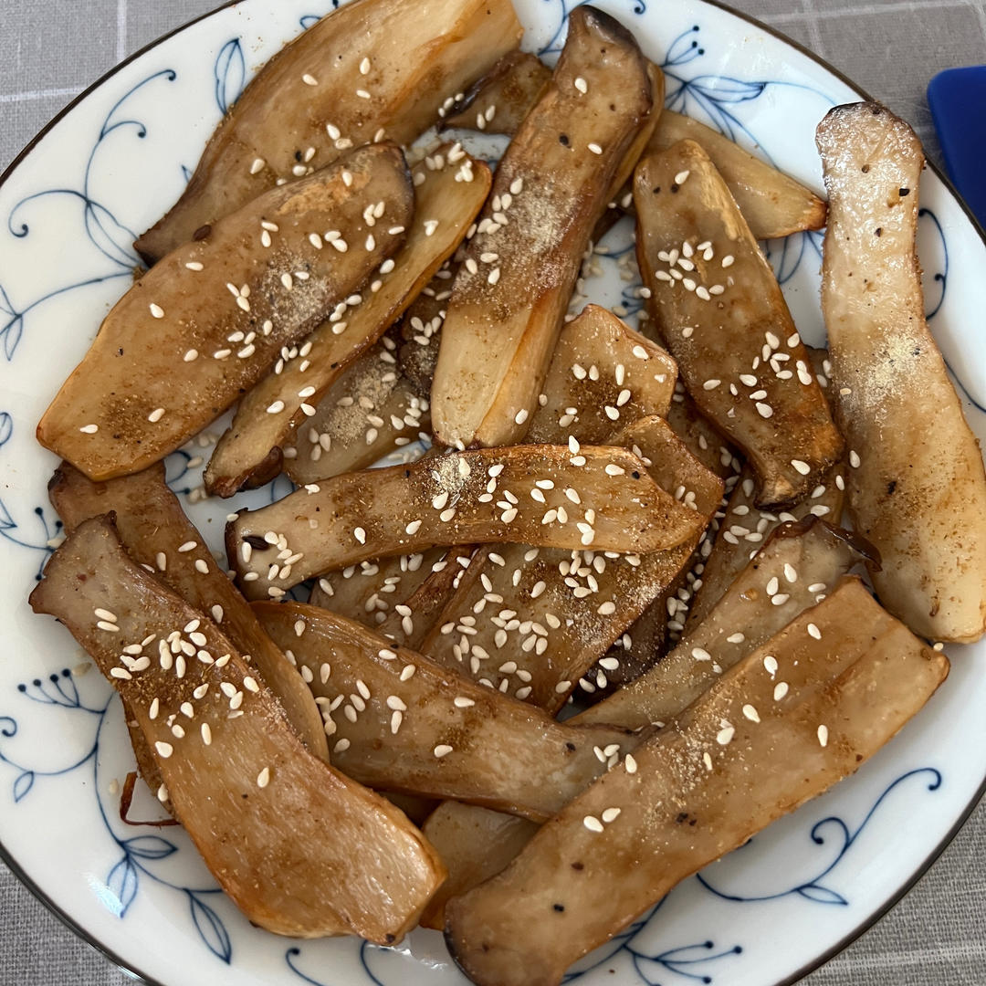 好吃不长肉的烤杏鲍菇