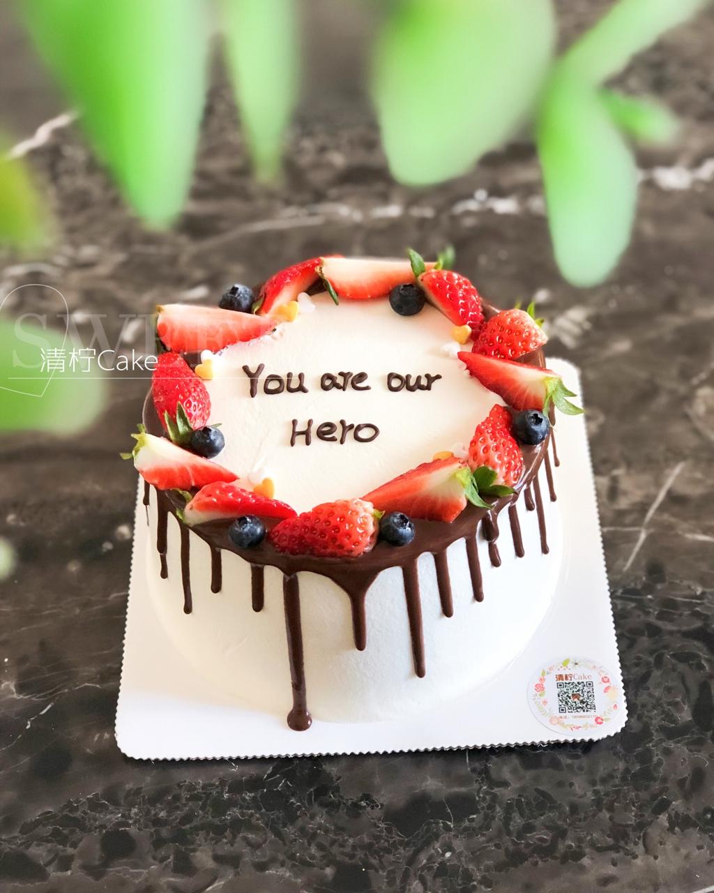 蛋糕淋面之一：甘那许淋面（详细解答淋面太稠的问题）