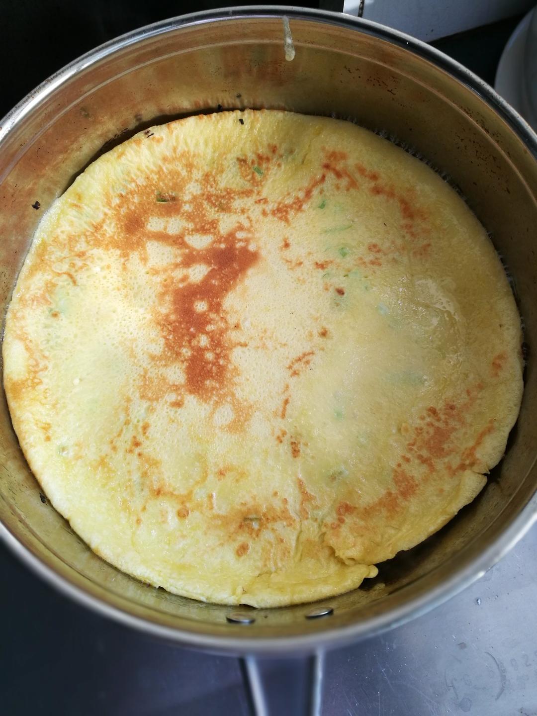 奶香葱花蛋饼（低筋面粉版）