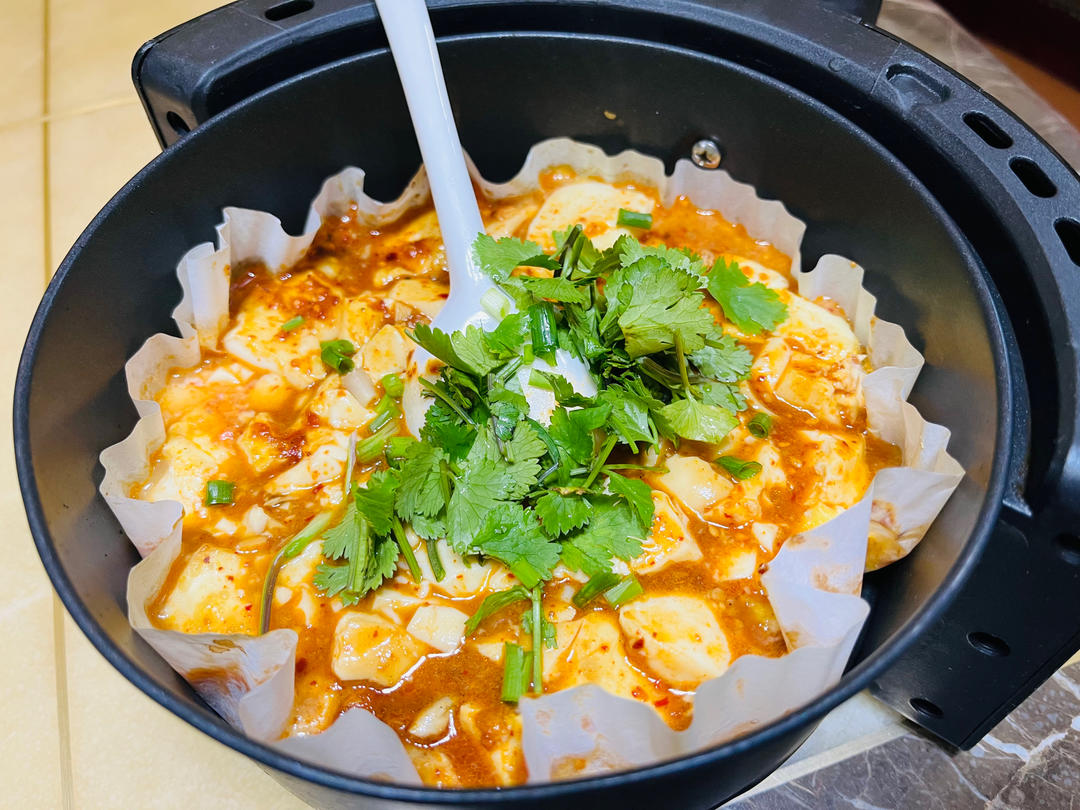 嫩烤内脂豆腐（空气炸锅版）