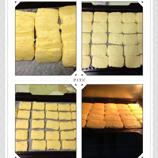 甜脆酥的黄油曲奇饼干