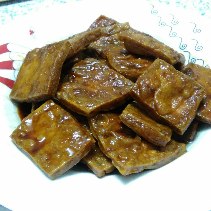 蜜汁豆干