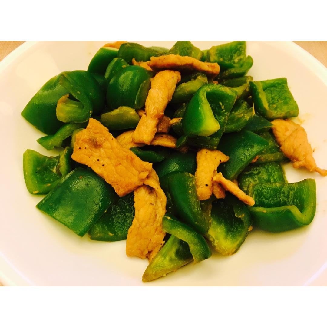 家常菜－青椒炒肉