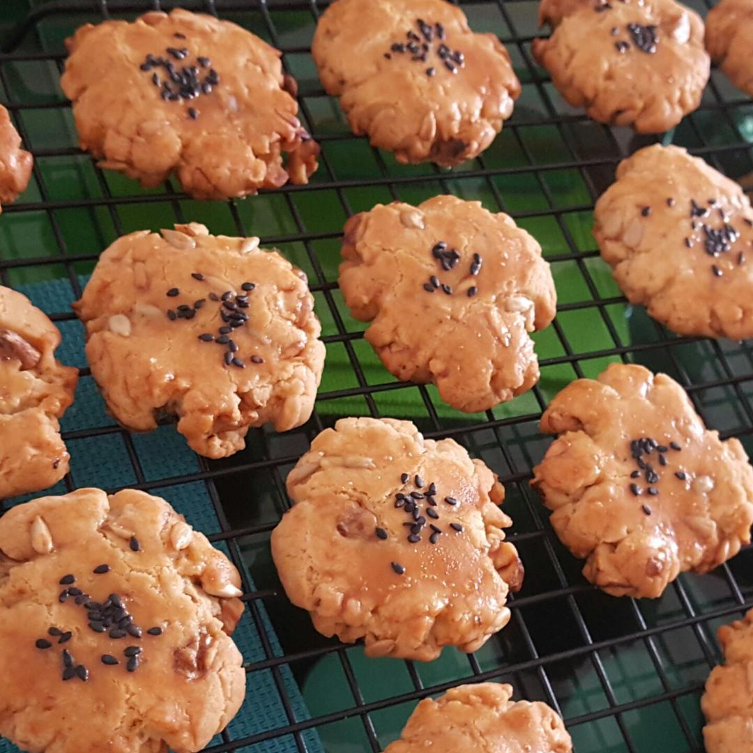 给父母做一份儿时爱吃的“老点心”——桃酥（多动图，孔瑶的食谱）