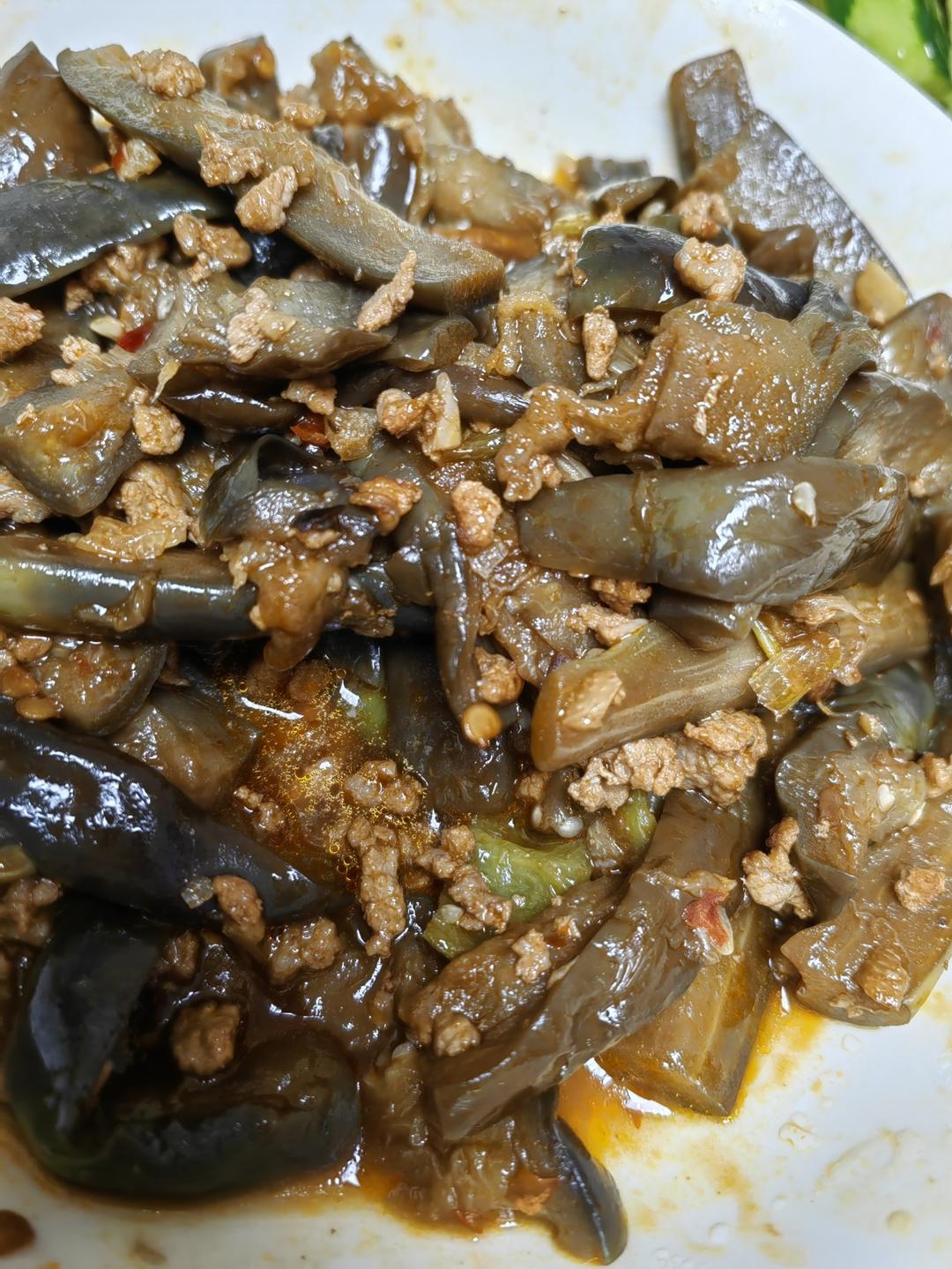 鱼香茄子极简版💜