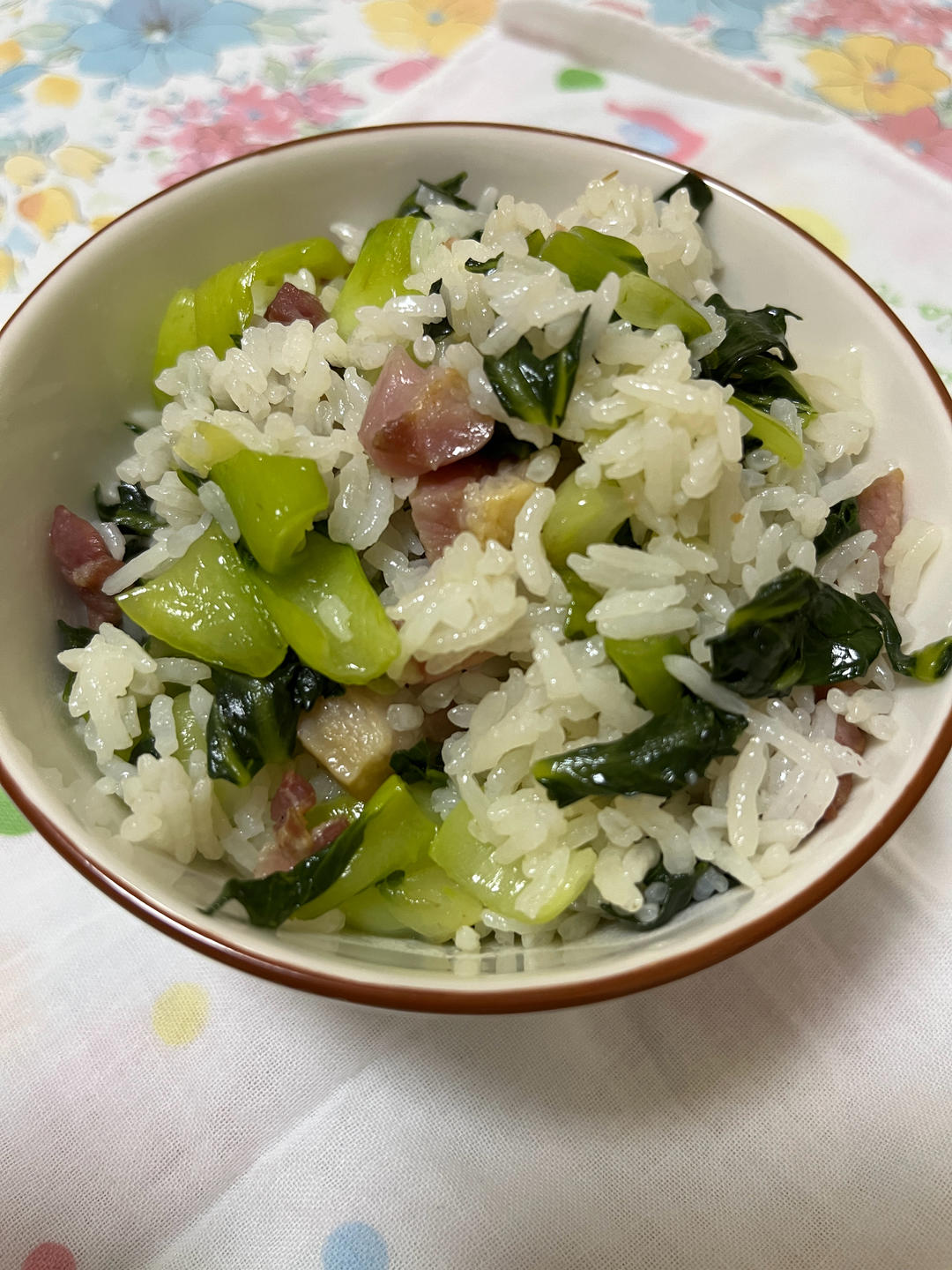 老公连炫3碗，成功率高的霜打时令菜饭！