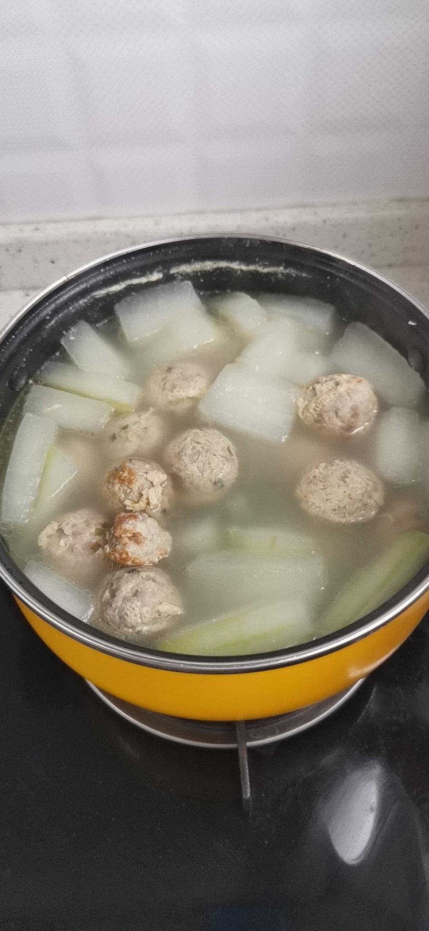 冬瓜圆子汤（步骤详细）