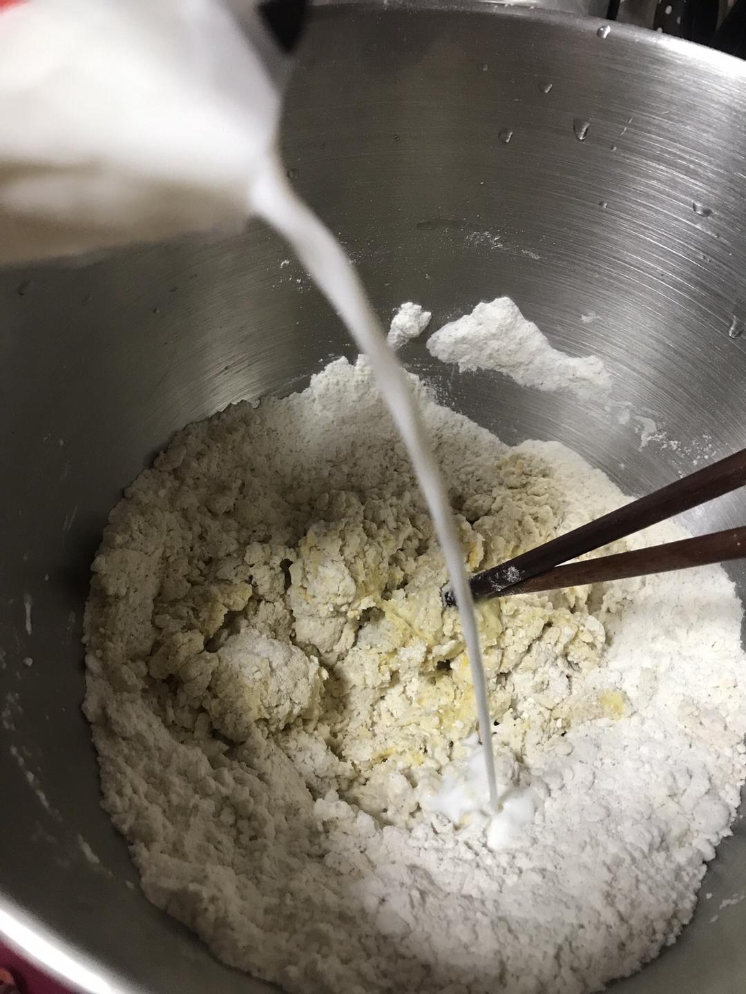 纯奶手撕吐司的做法 步骤1