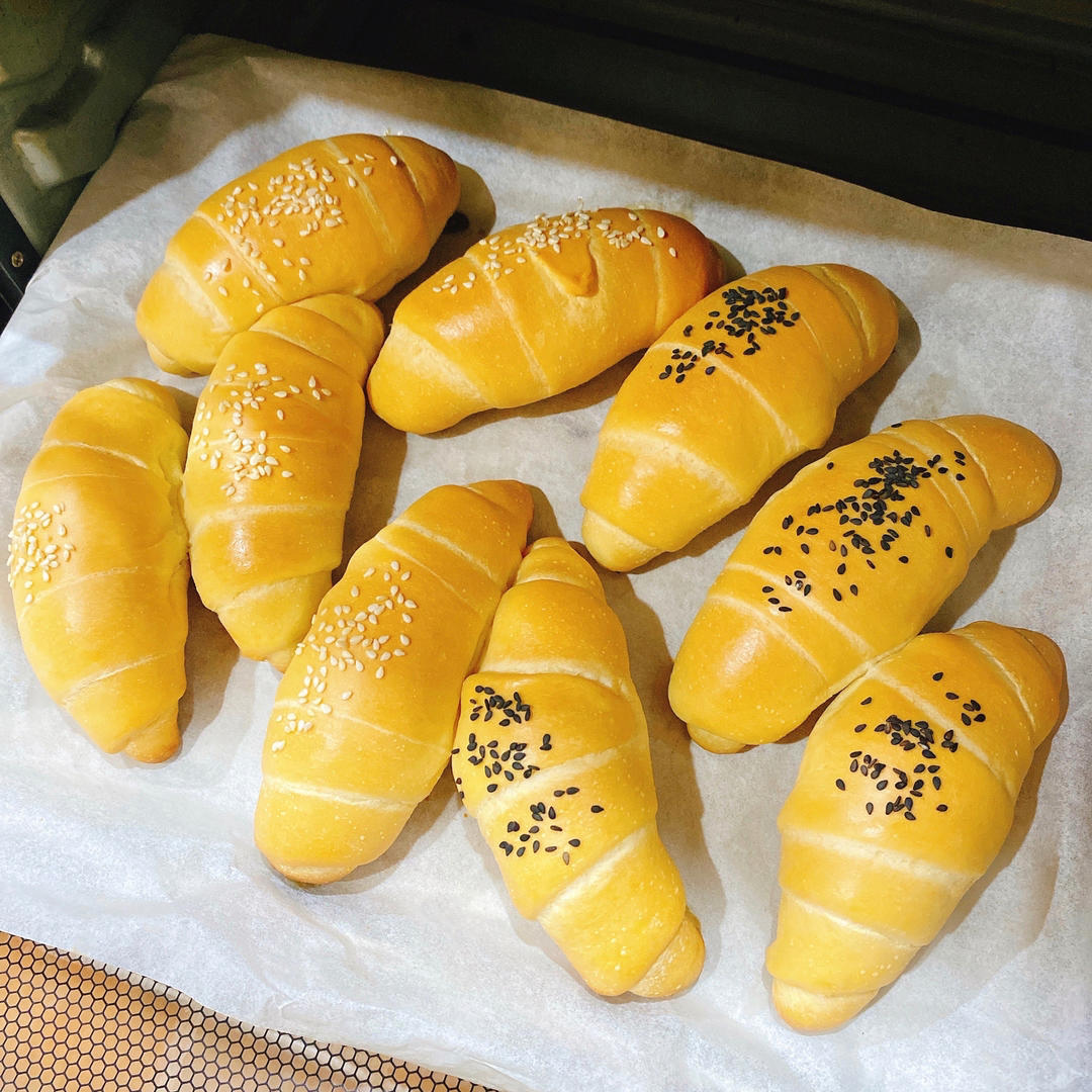 牛奶面包卷（直接法）