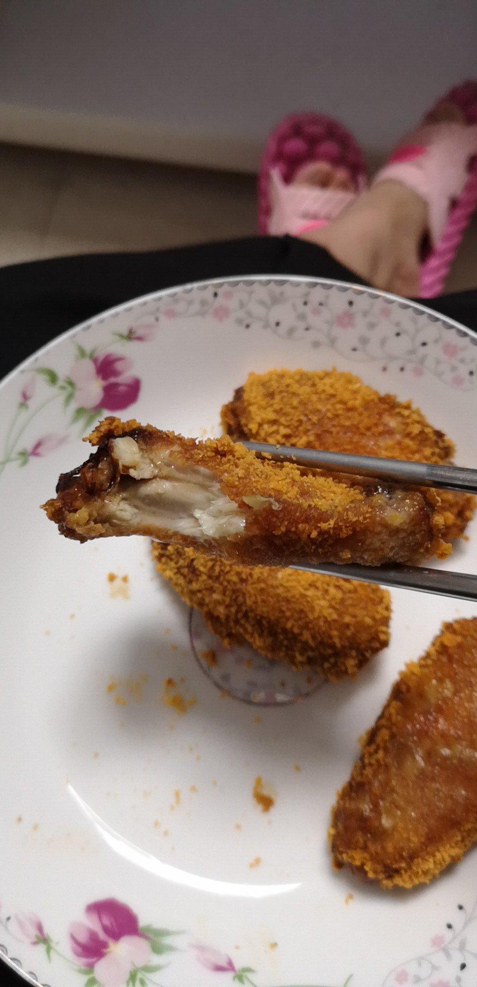 无油版蒜香面包糠烤鸡翅
