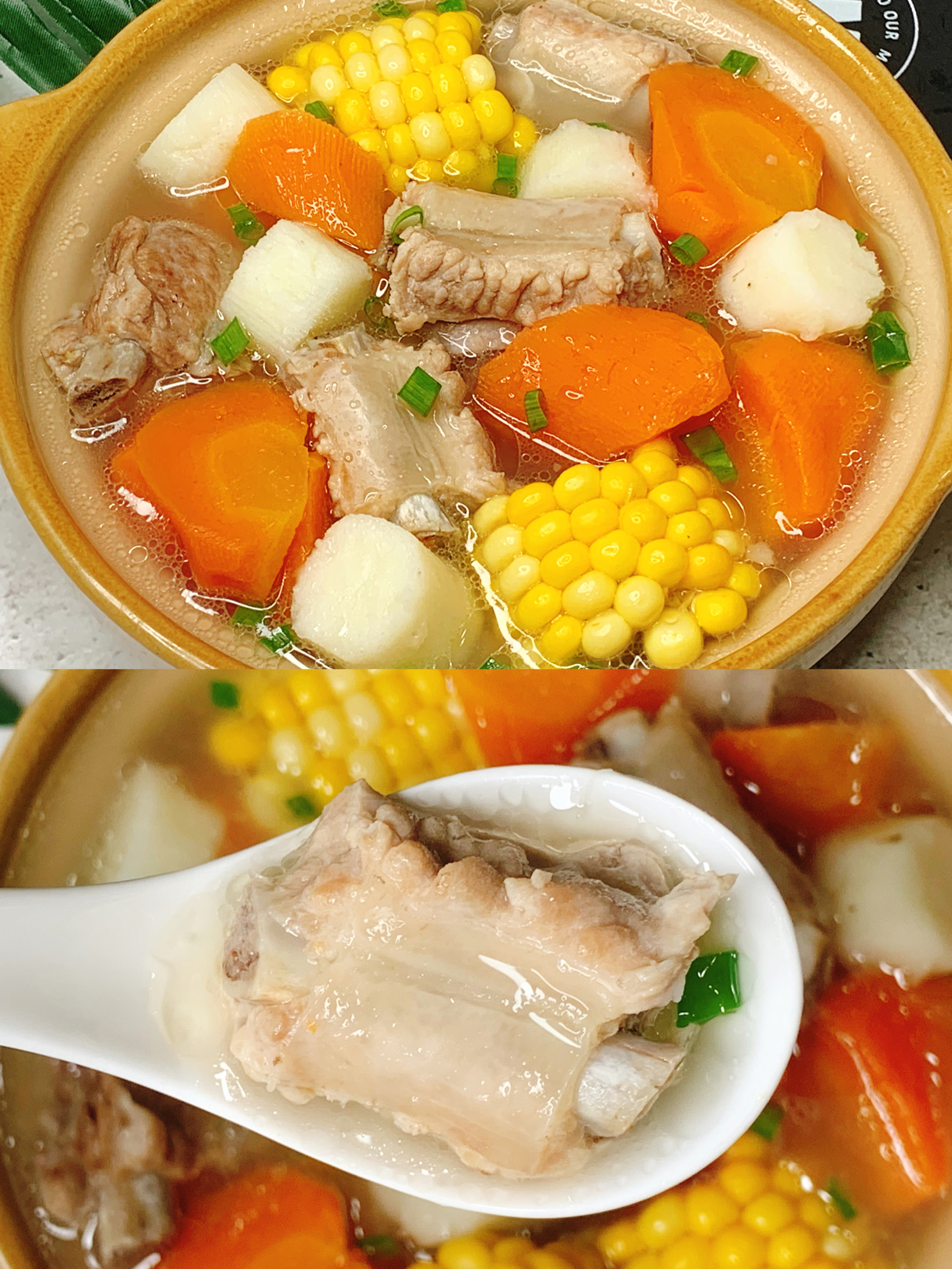 冬季养生汤～山药玉米排骨汤的做法