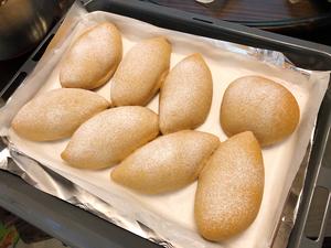 无油无糖纯全麦芋泥紫薯紫米面包的做法 步骤16