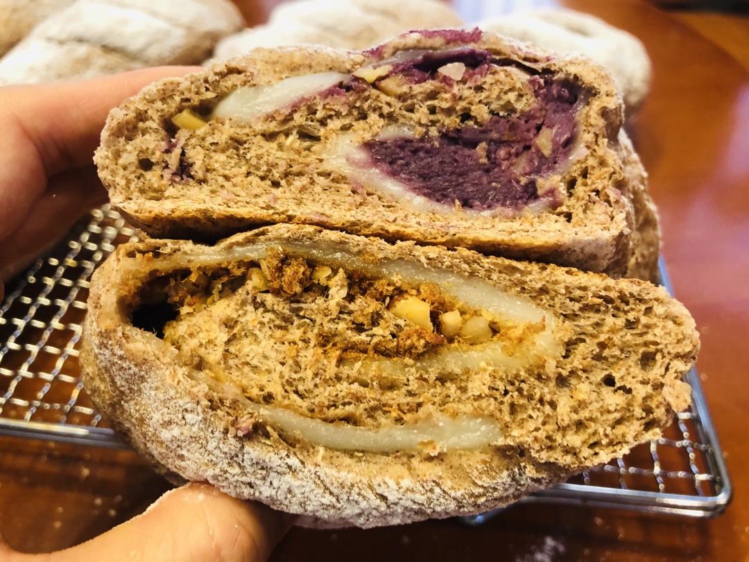 超级好吃简单好做的可可麻薯软欧面包