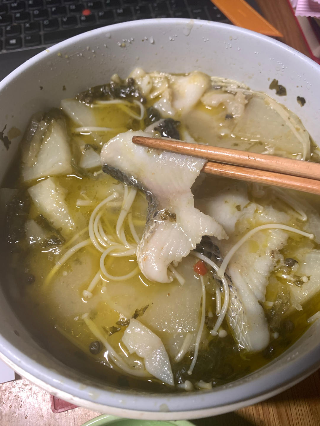 简单粗暴家常酸菜鱼