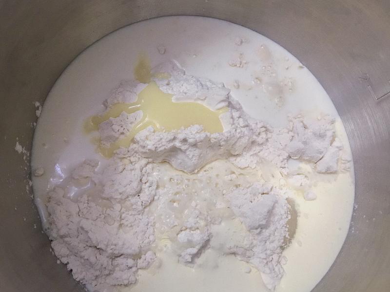 纯奶手撕吐司的做法 步骤1