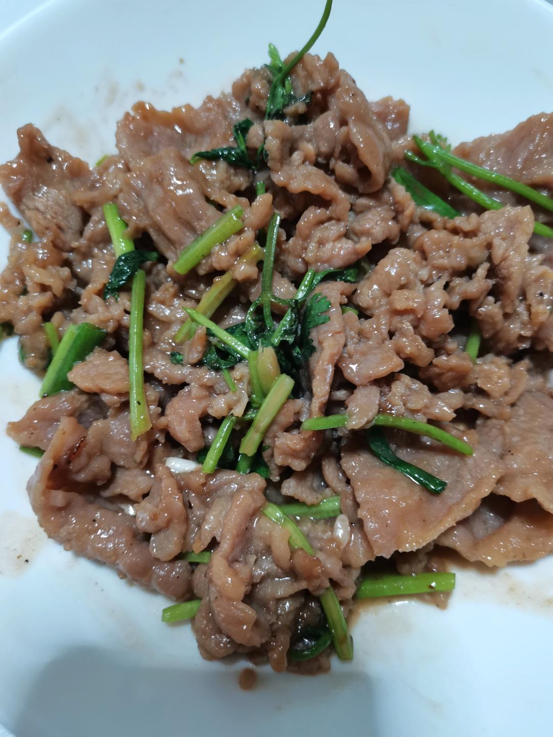嫩炒牛肉片