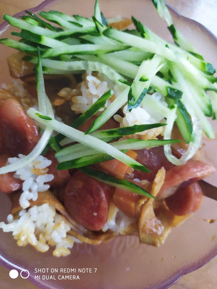 懒人煲仔饭（电饭锅）