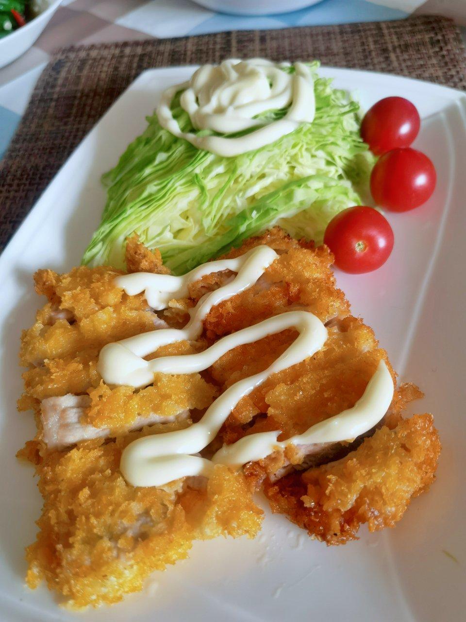 日式炸猪排+乌冬面