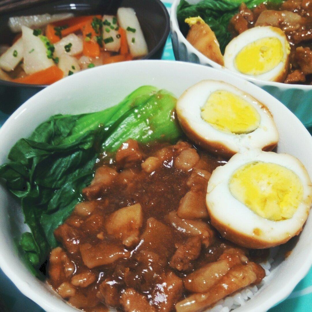 一碗高颜值有内涵的台湾卤肉饭