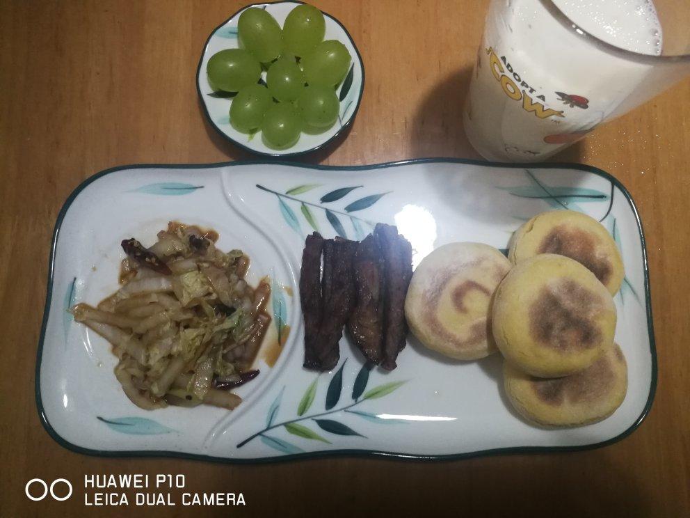 奶香玉米饼