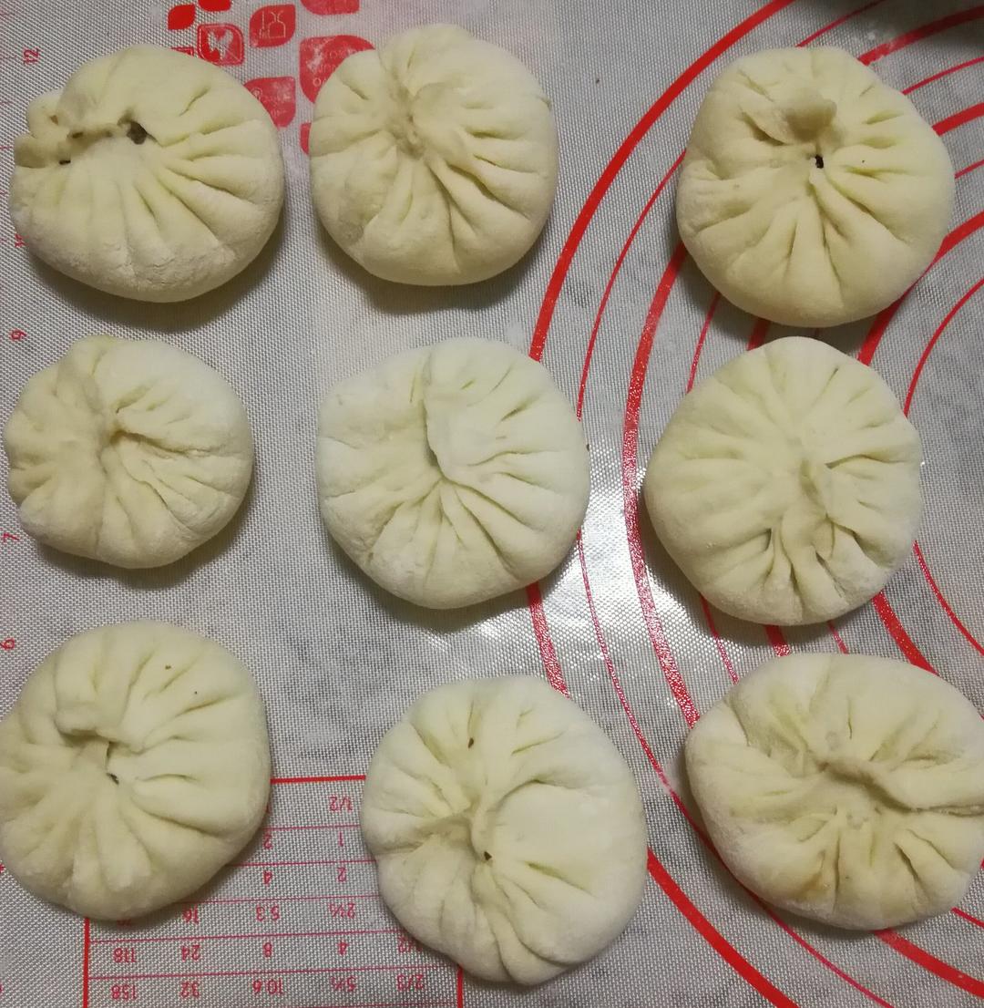 手工包子（肚脐包）